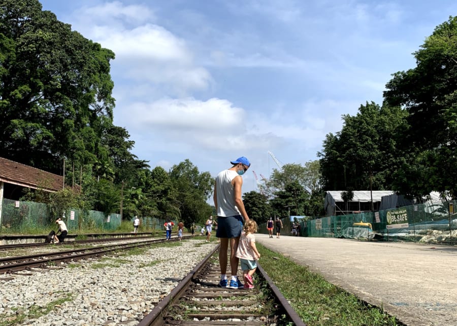 Things-to-do-in-Bukit-Timah-with-kids-rail-corridor