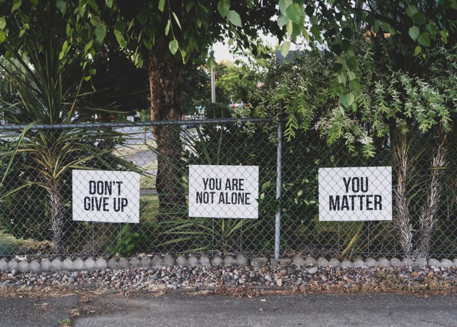 Suicidal thoughts – don't give up, you are not alone, you matter