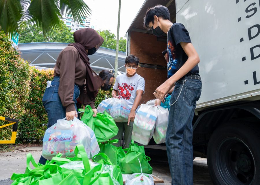 Nurani Kaseh Binte Isa, Raffles Girls School's avid volunteer leader