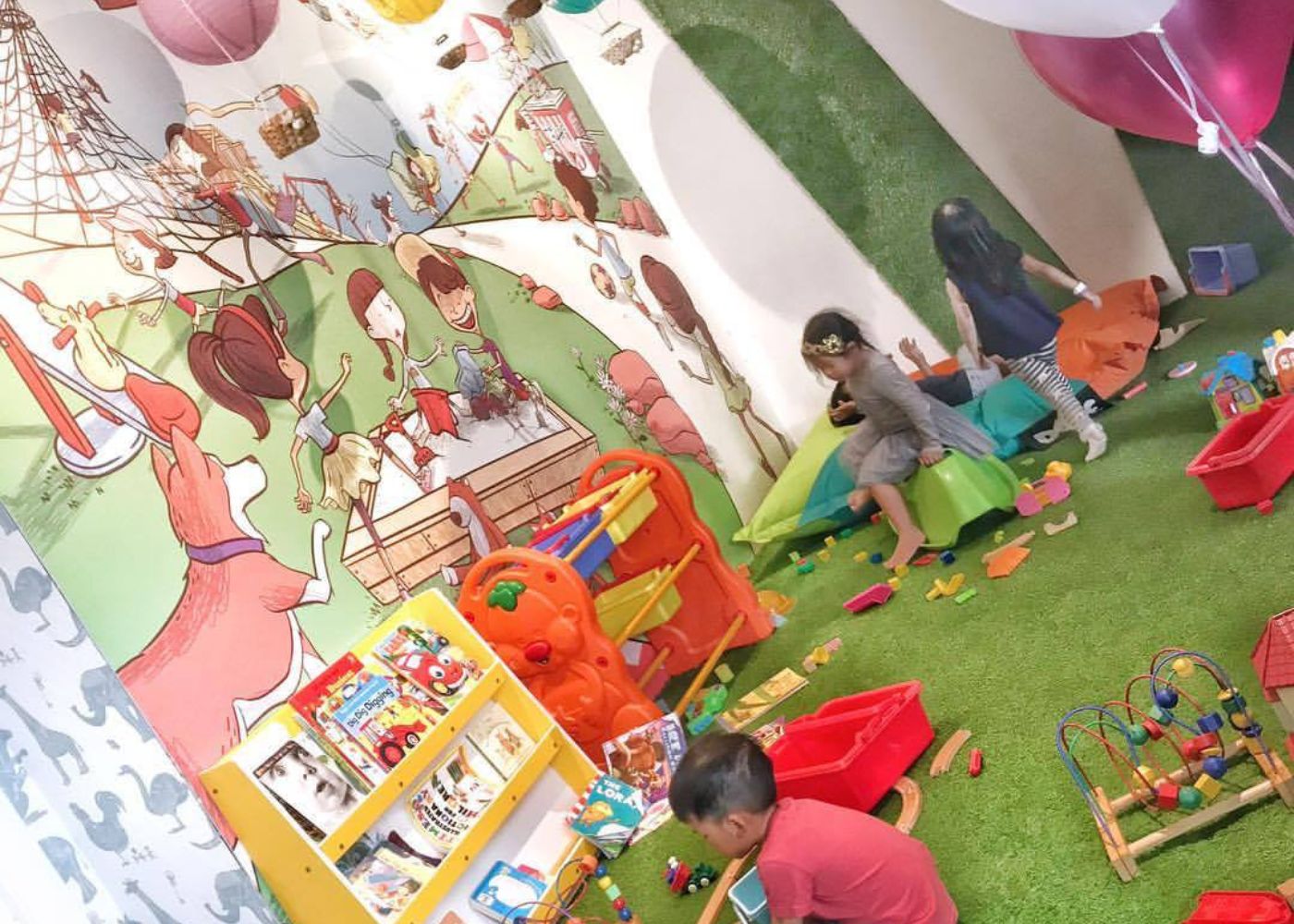 kuala lumpur with kids restaurant with play area