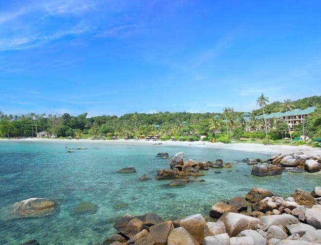 Imagine yourself in these waters - you can be in Bintan in less than an hour!