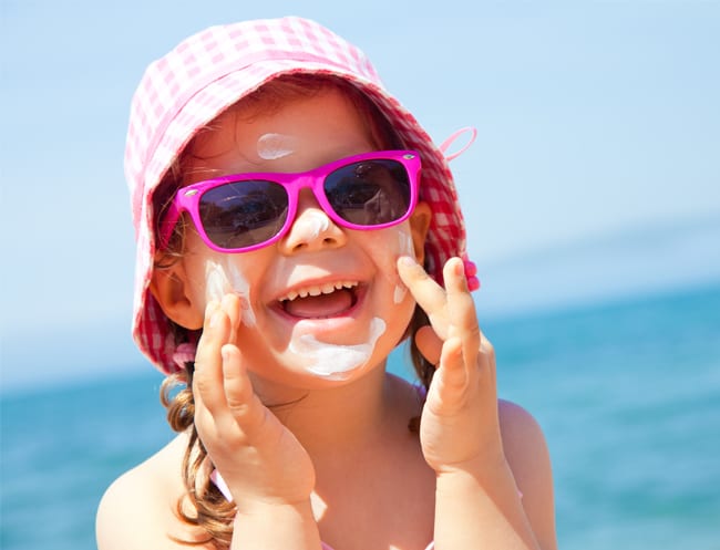 Sunscreen, sunglasses and hats are critical items on the packing list!