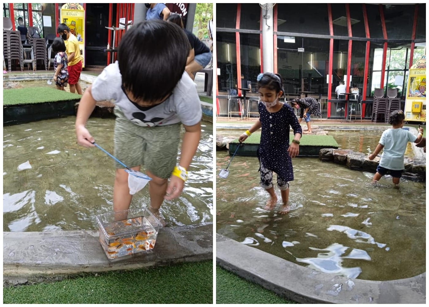 Longkang fishing at FishBugis+, Singapore