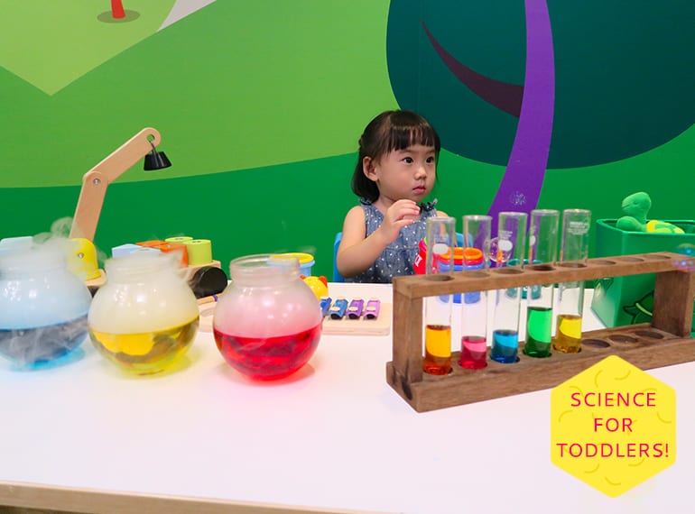 Activities for toddlers in Singapore KidsSTOP launches TOTally Science
