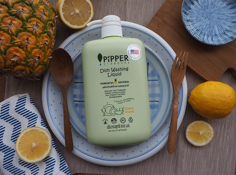 PiPPER Standard also make great dish washing liquid to keep things clean, sparkly and safe!