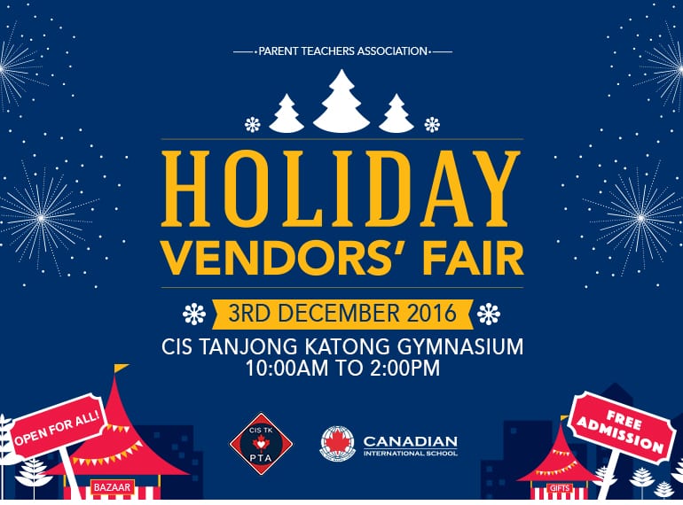 Christmas Fairs in Singapore Holiday Vendors' Fair at Canadian