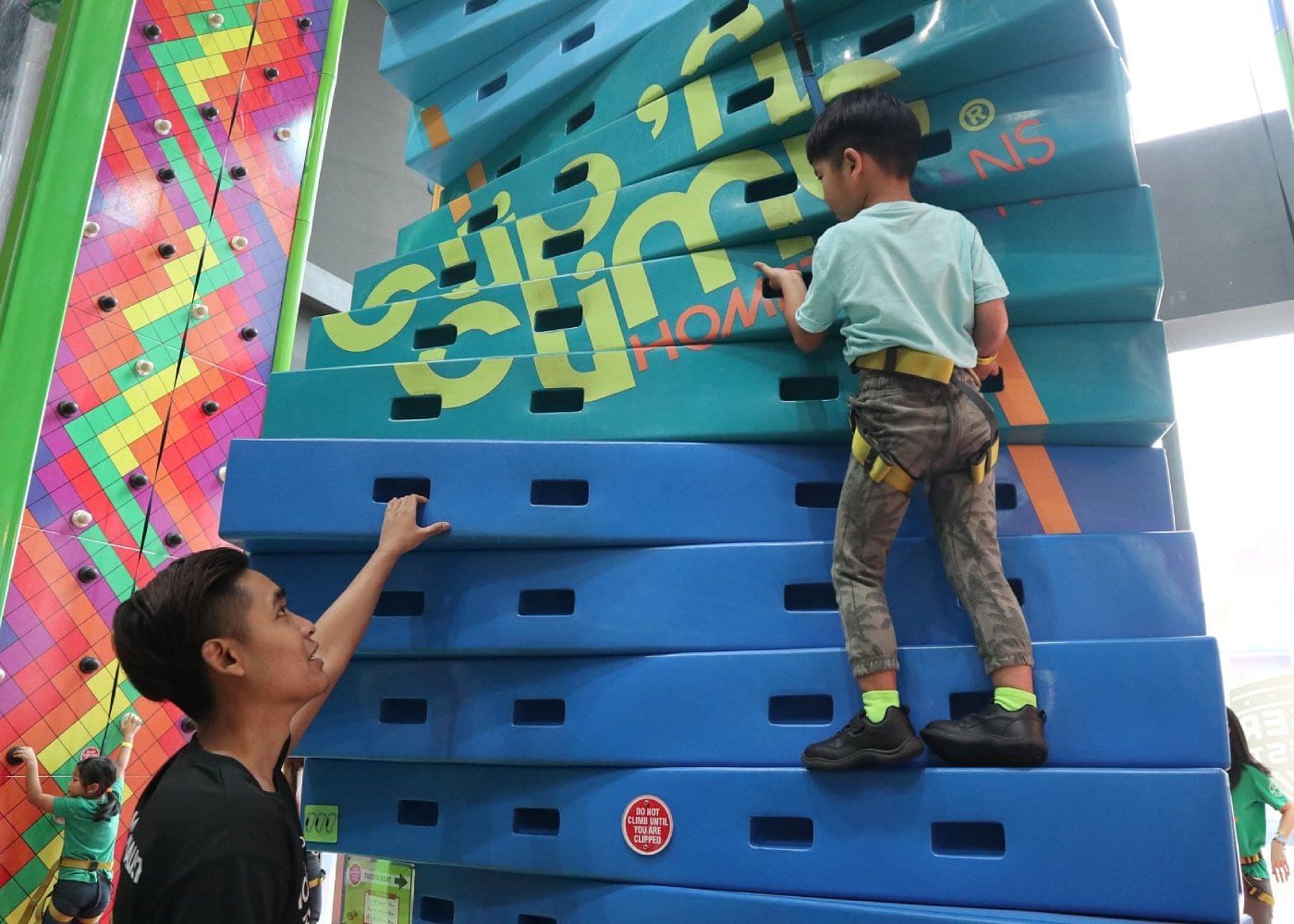 Our Tampines Hub Clip 'N Climb HomeTeamNS