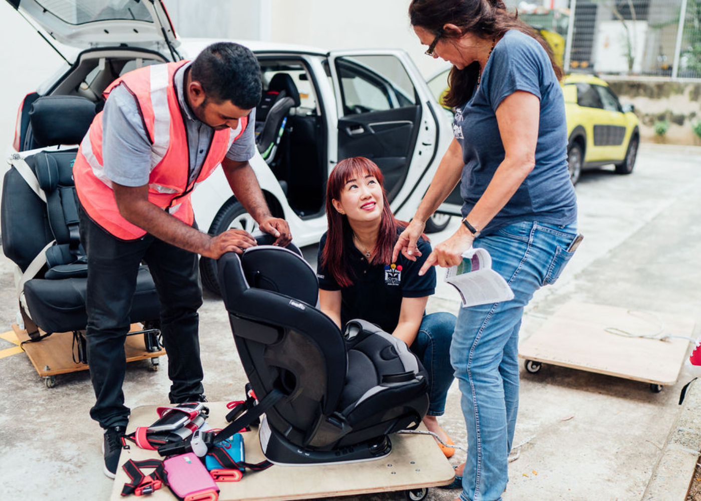 Taxi baby training