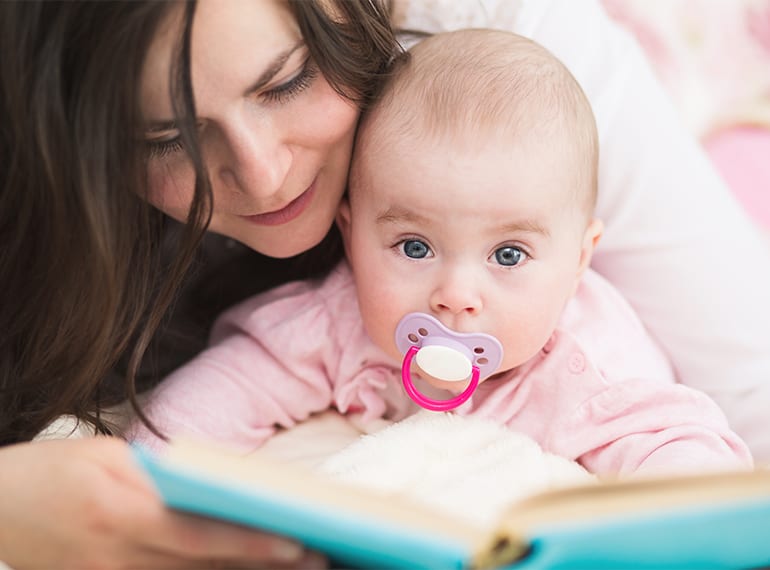 Review our pick of the five best baby books to read right now