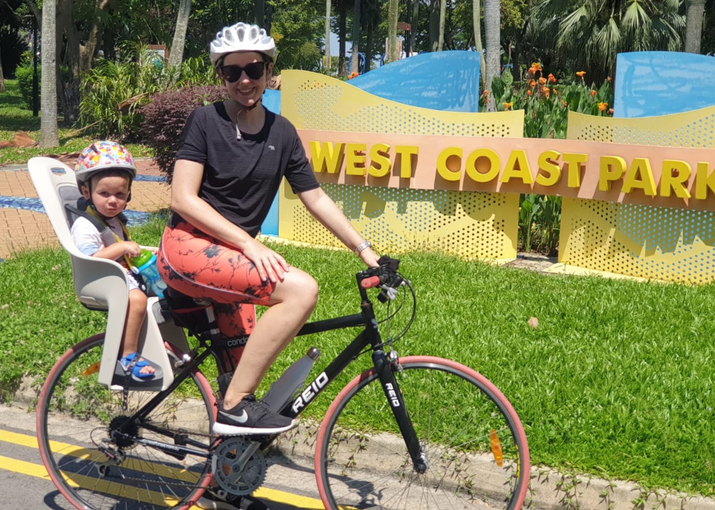 Child bike seat safety taking kids for a ride in Singapore HoneyKids