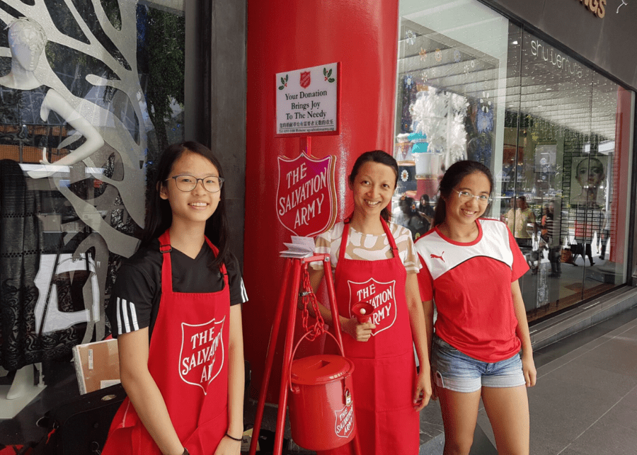 salvation army volunteering in sg