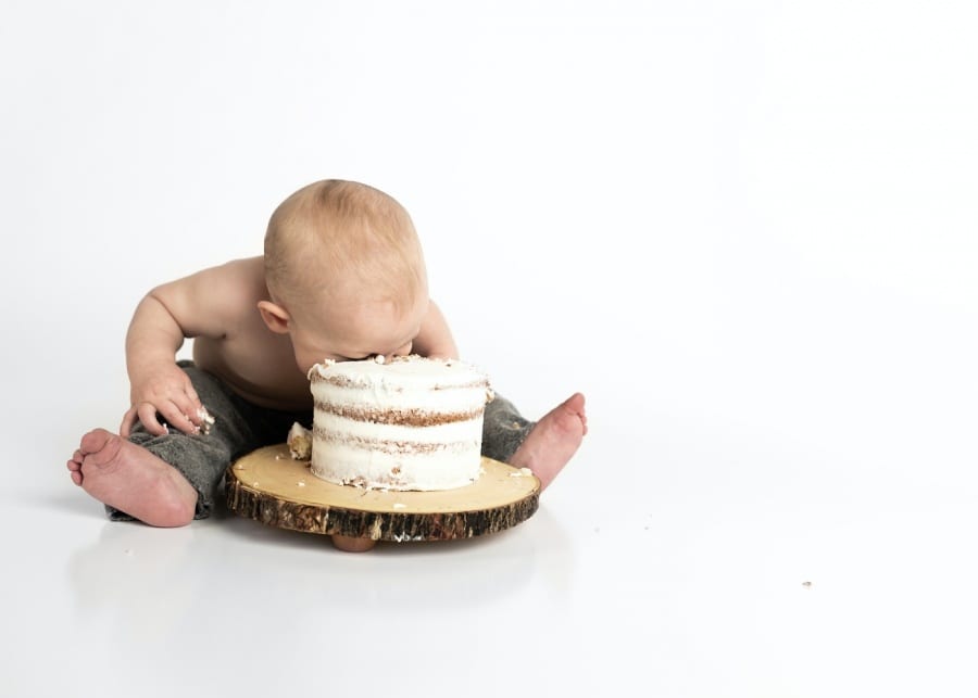 Cake Smash Photo Session — Edmonton Newborn & Maternity Photographer  Everlast Photography