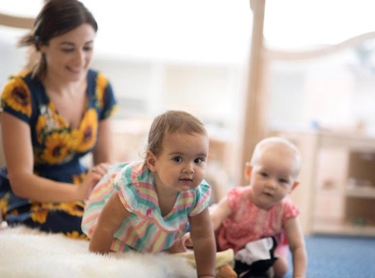 Learn about the new Infant Care program at the Early Learning Village