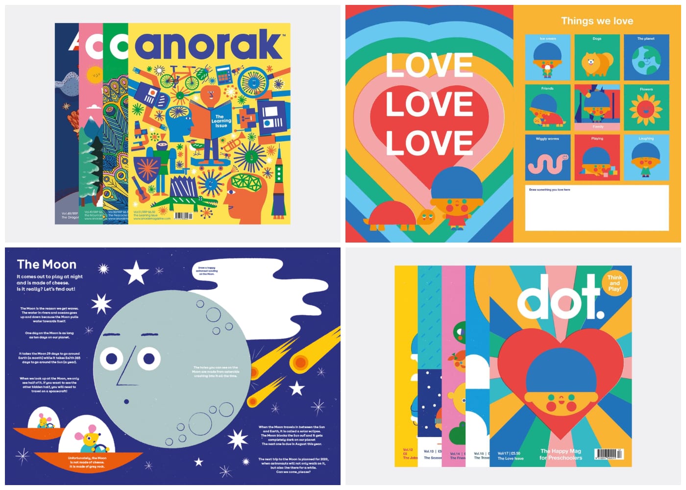 Anorak Magazine & DOT | best kids magazines subscriptions