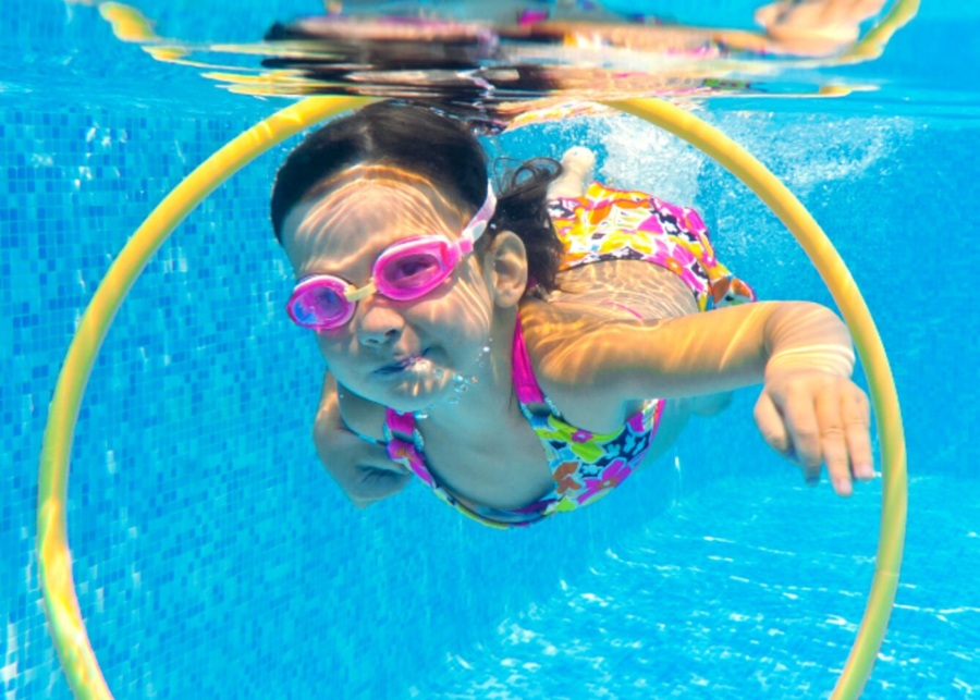 sign language for swimming