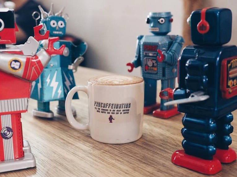 best coffee in singapore free the robot