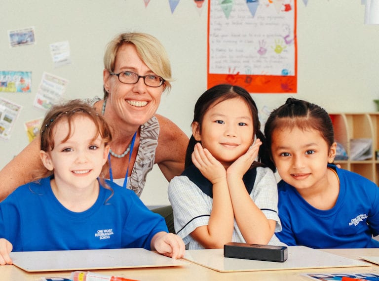 At OWIS, your child will receive a values-based education, where kindness is key