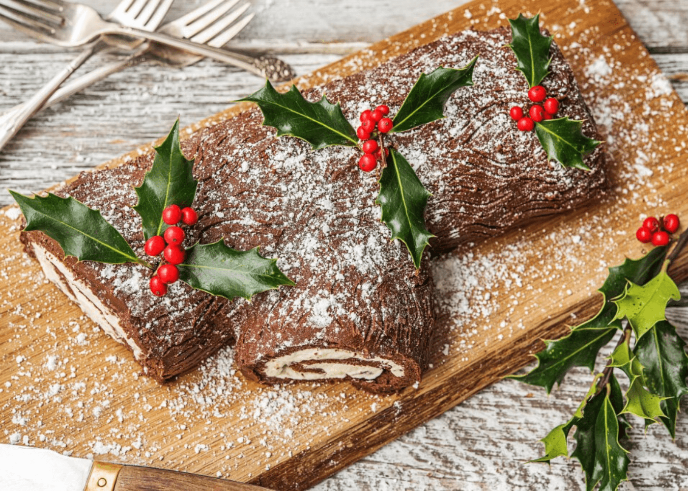 christmas log cake traditional christmas desserts