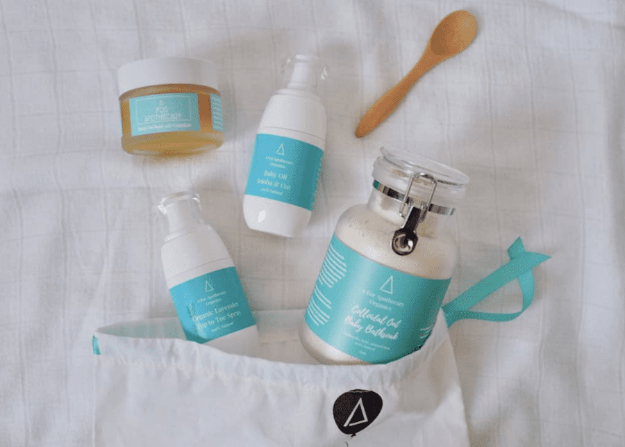 A For Apothecary - natural skincare range for babies