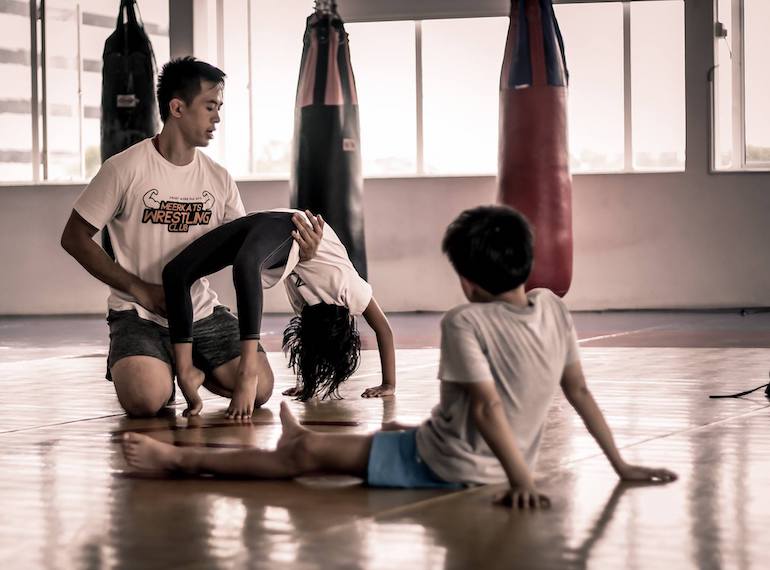 Gabriel Huang Meerkats Wrestling Club Honeykids Asia Singapore