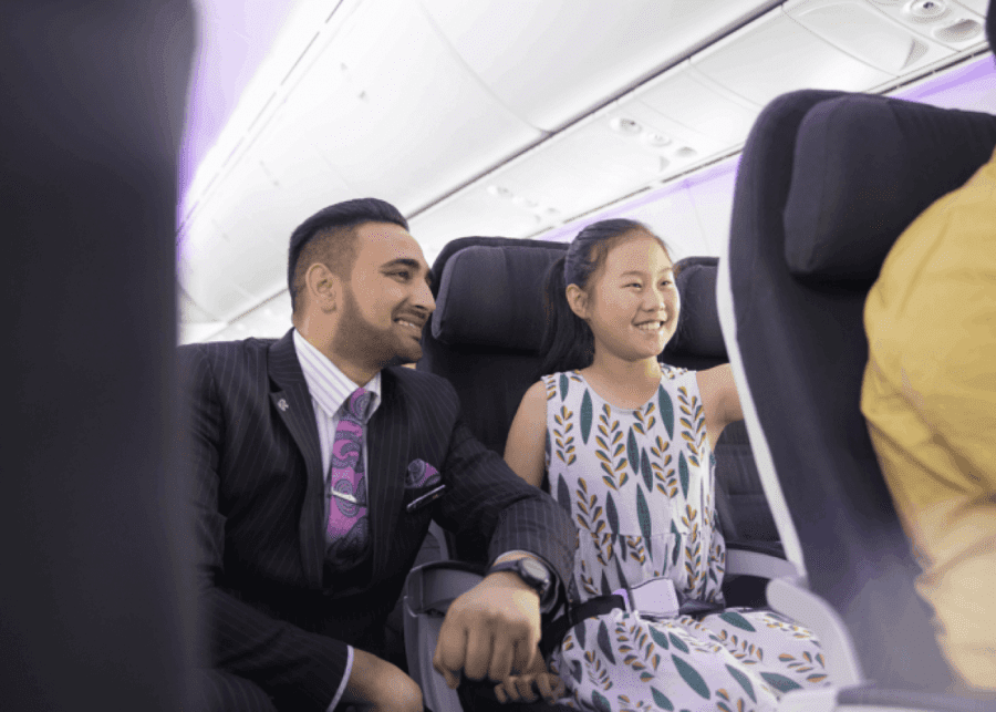 Best family friendly airlines travel with kids Air New Zealand