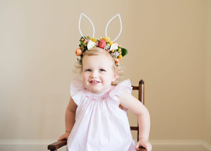 easter hats and bonnets floral ears