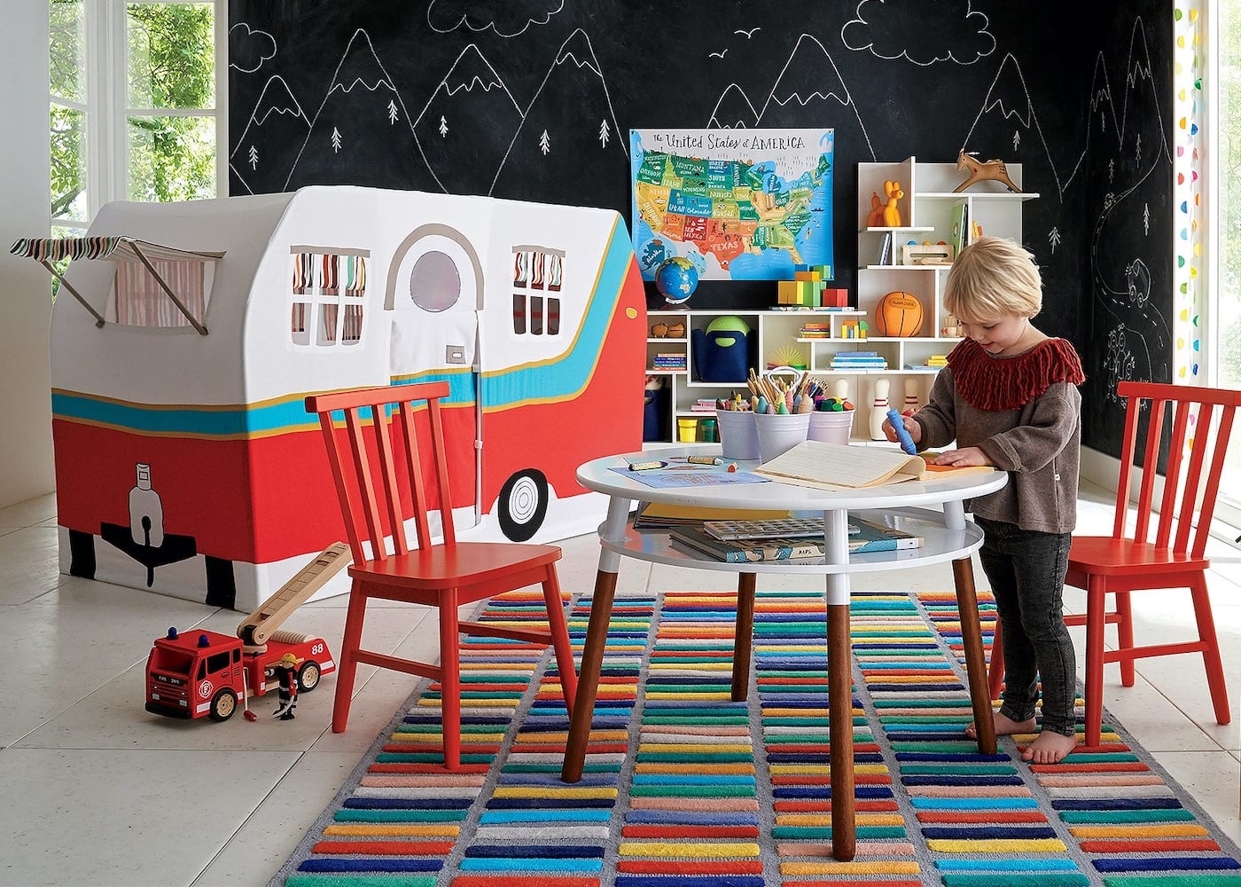 Crate store kids rugs