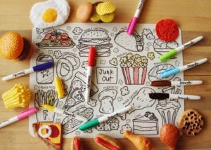 Find of the week: DrawnBy:Jessica washable colouring mats