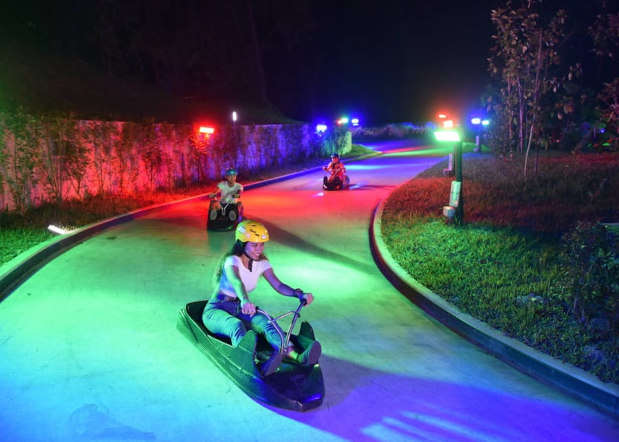 outdoor fun for kids luge