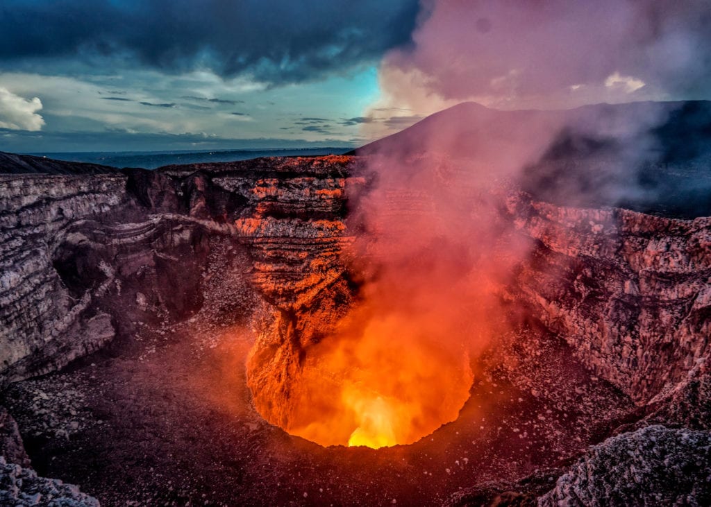 volcano erupting postpartum rage