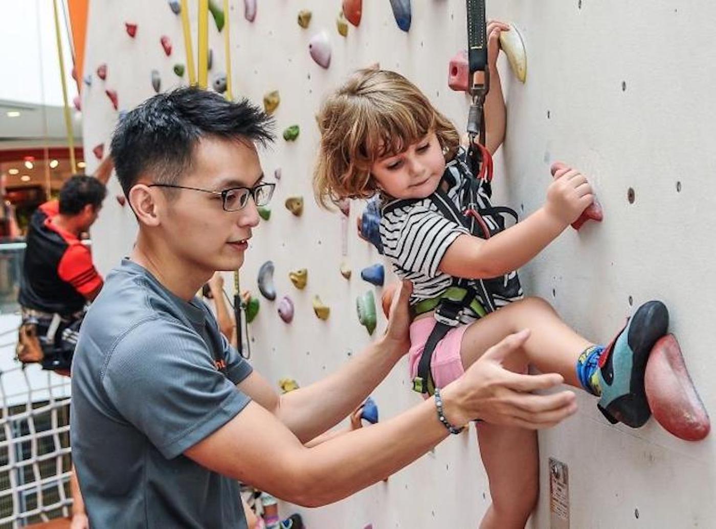 Climb Central at Novena Square