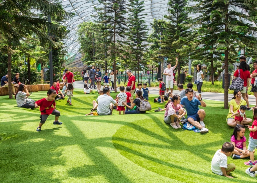 pram friendly canopy park jewel | Best playgrounds and parks in Singapore for kids of all ages