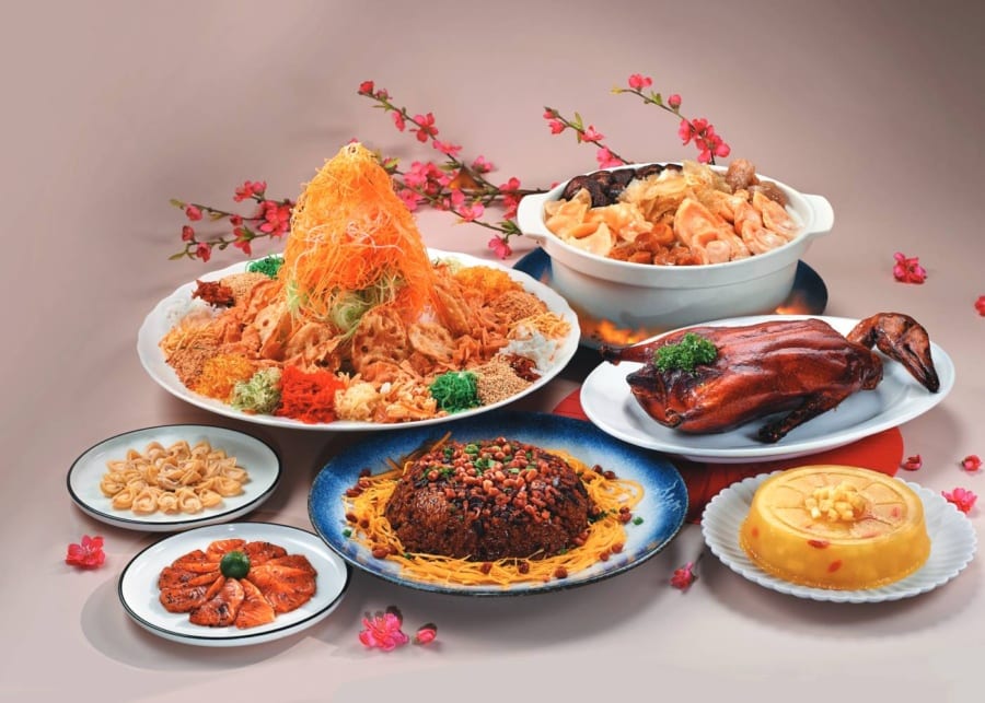 chinese new year takeaway menu singapore 2025