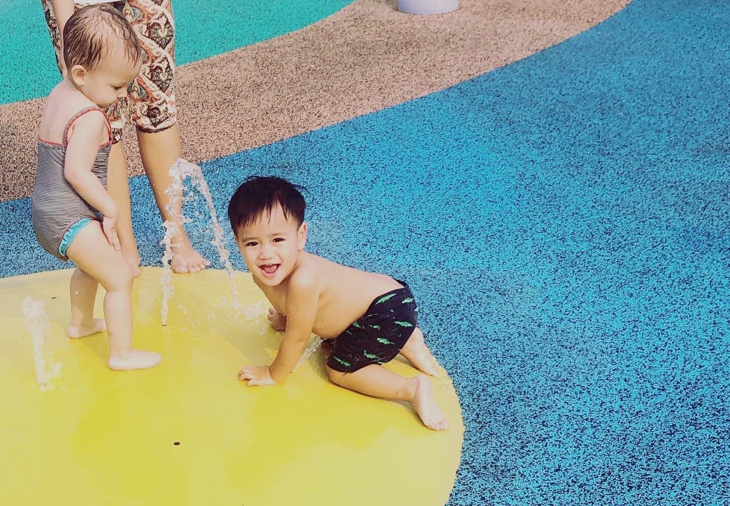 Water play at Serangoon with kids | Neighbourhood guide