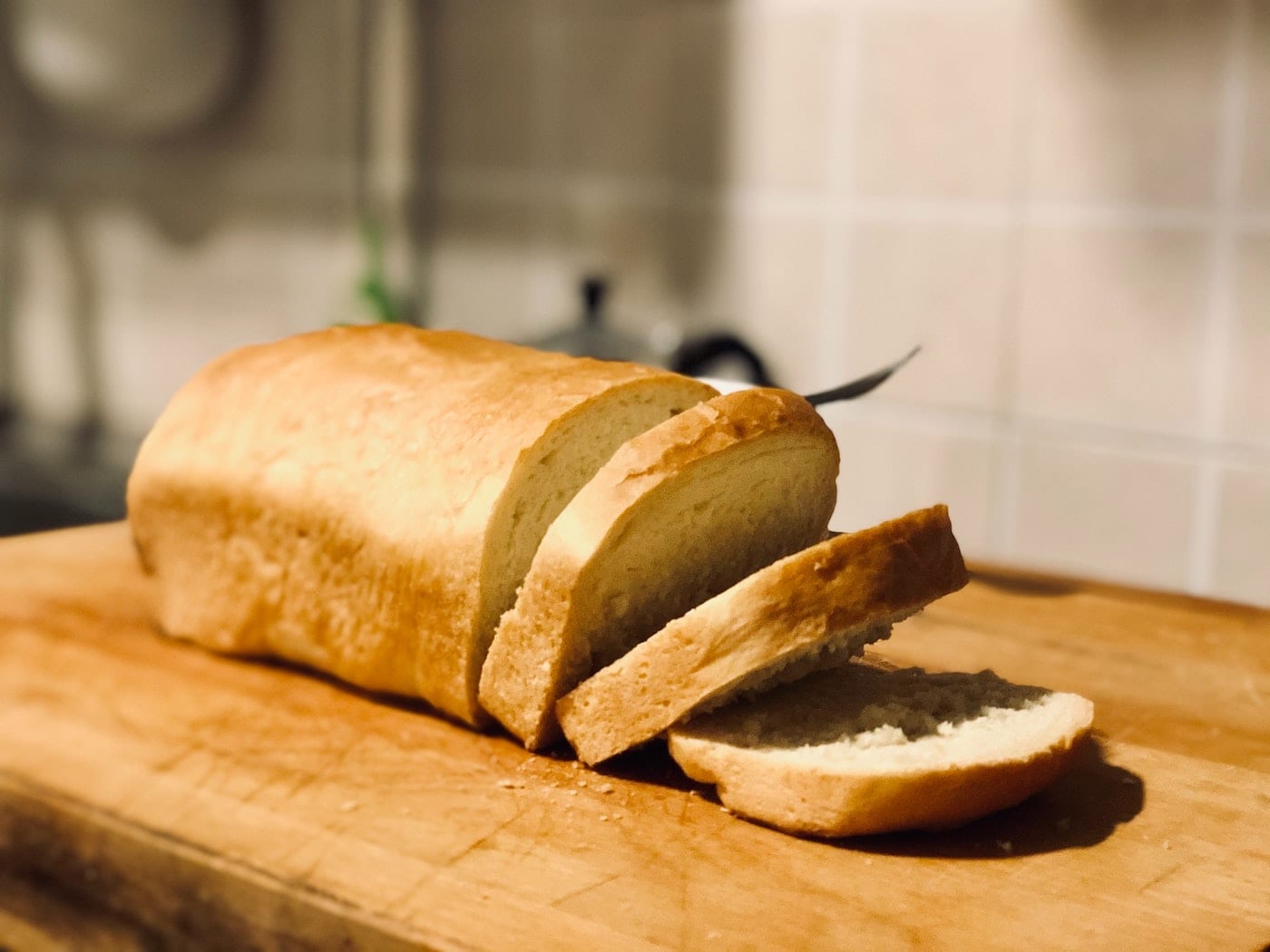 baking bread during circuit breaker classic white loaf