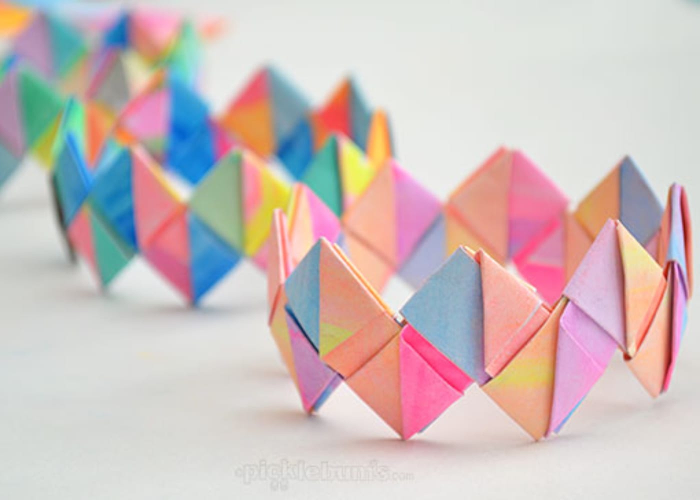 paper bracelets