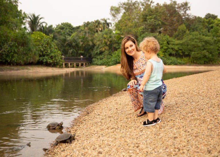 Find out how this creative mum uses Montessori, Reggio Emilia and Waldorf principles to keep her toddler busy