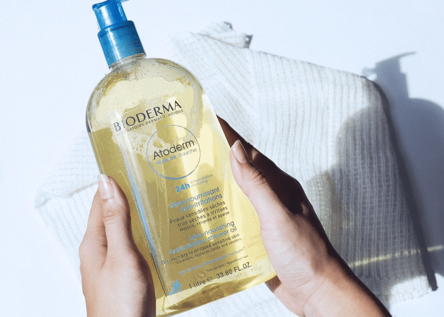 Bioderma Atoderm anti-irritation cleansing oil.