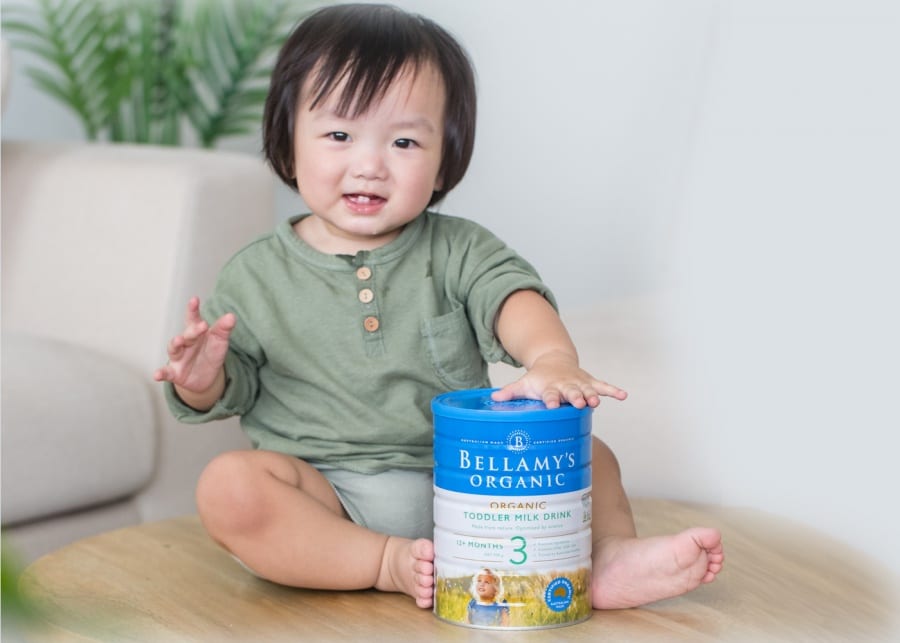 Bellamy’s Organic Step 3 toddler milk drink | HoneyKids Asia