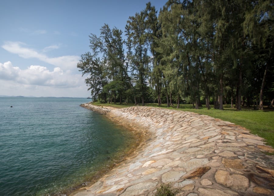 The beautiful tranquility of St John's Island, one of Singapore's offshore islands