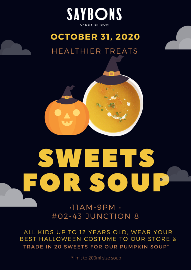 Saybons’ Sweets for Soups Halloween