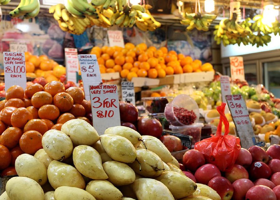 Tiong Bahru wet market Singapore