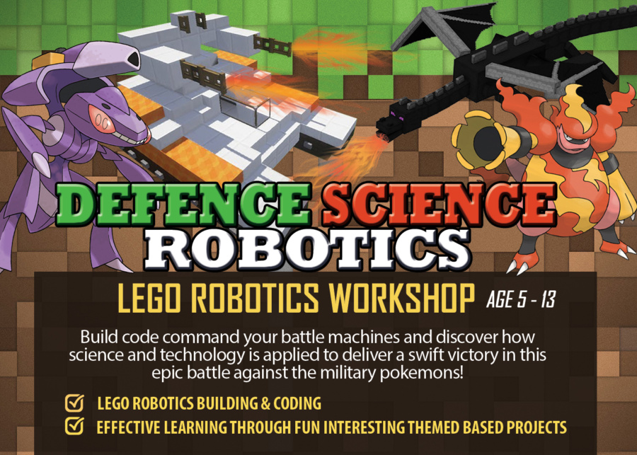 Defence Science Robotics: Lego Robotics Coding Workshop