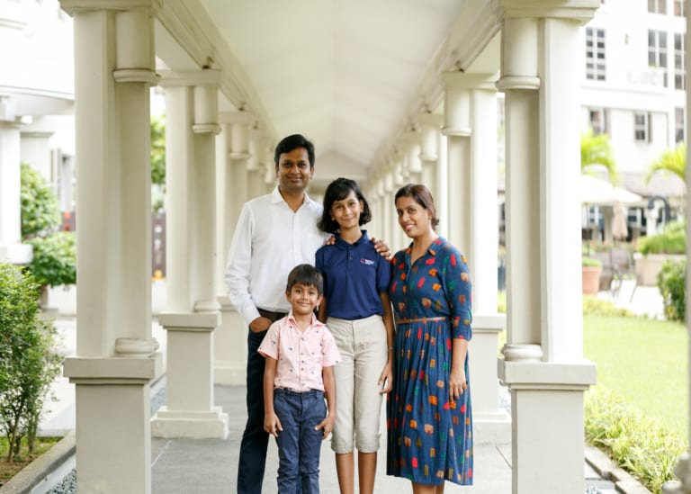 The Jain family shares why ICS has exceeded all their expectations