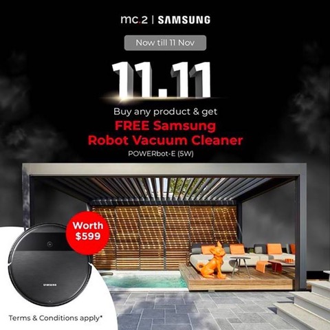 Free Samsung Powerbot Vacuum Cleaner