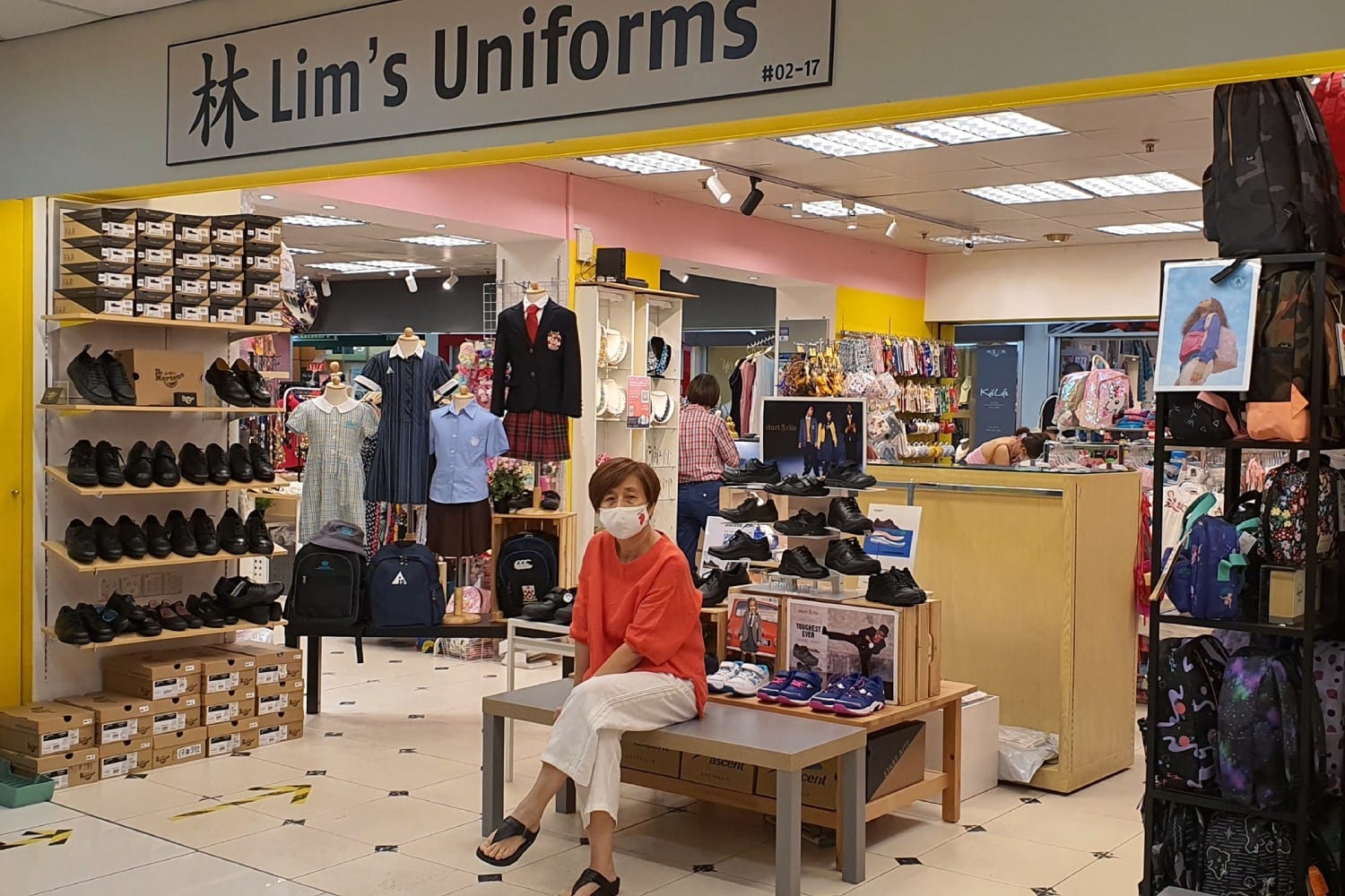 Where to buy white, black and leather school shoes in Singapore