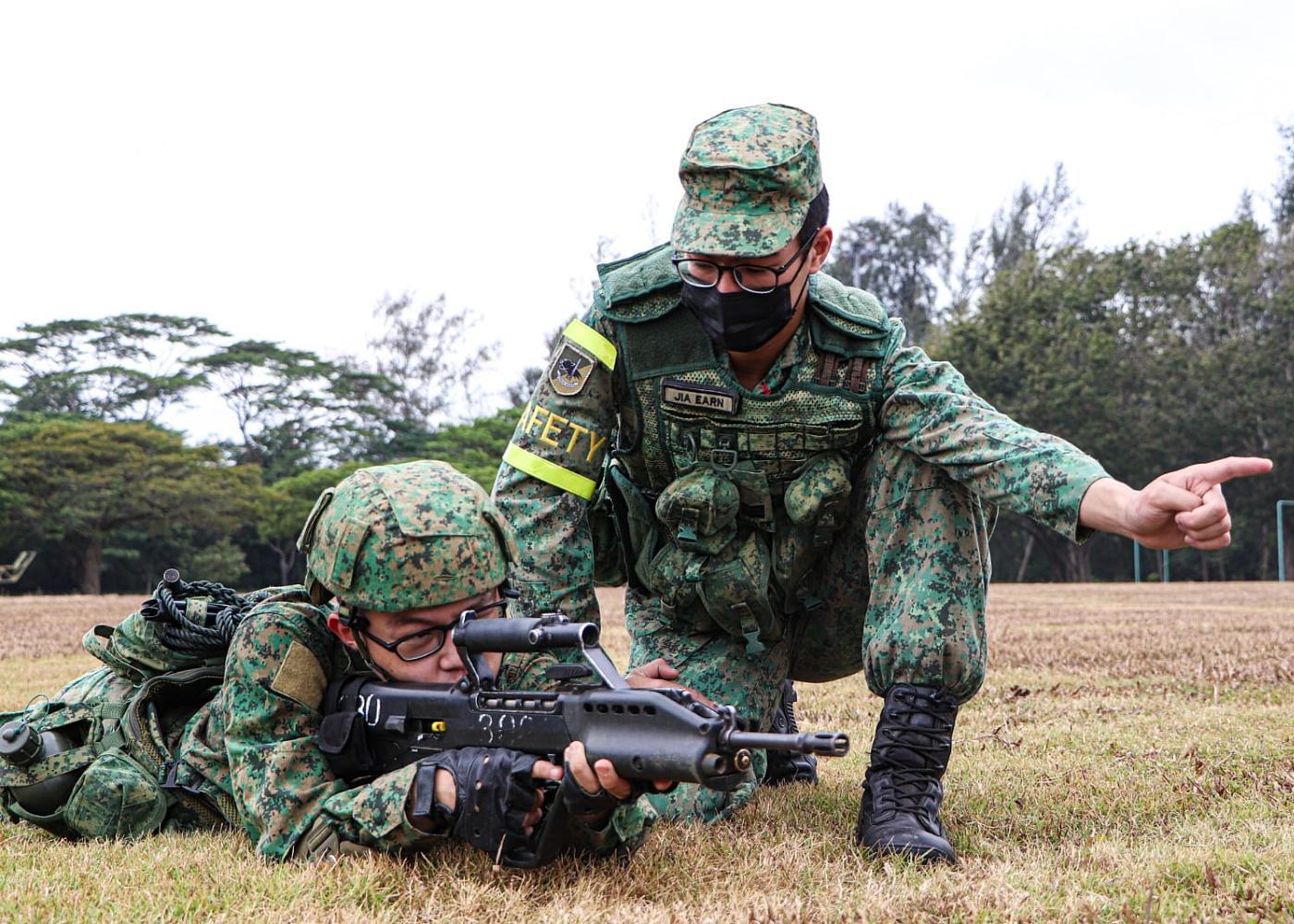 national service singapore