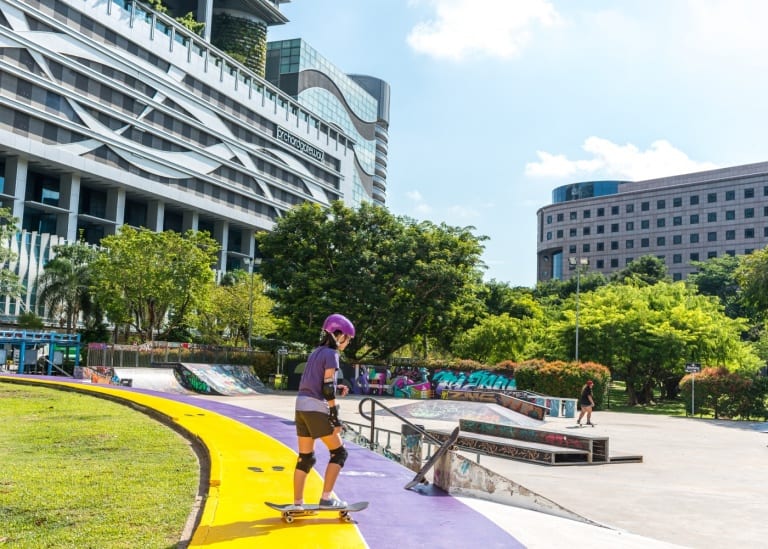 Where to go skating in Singapore HoneyKids Asia
