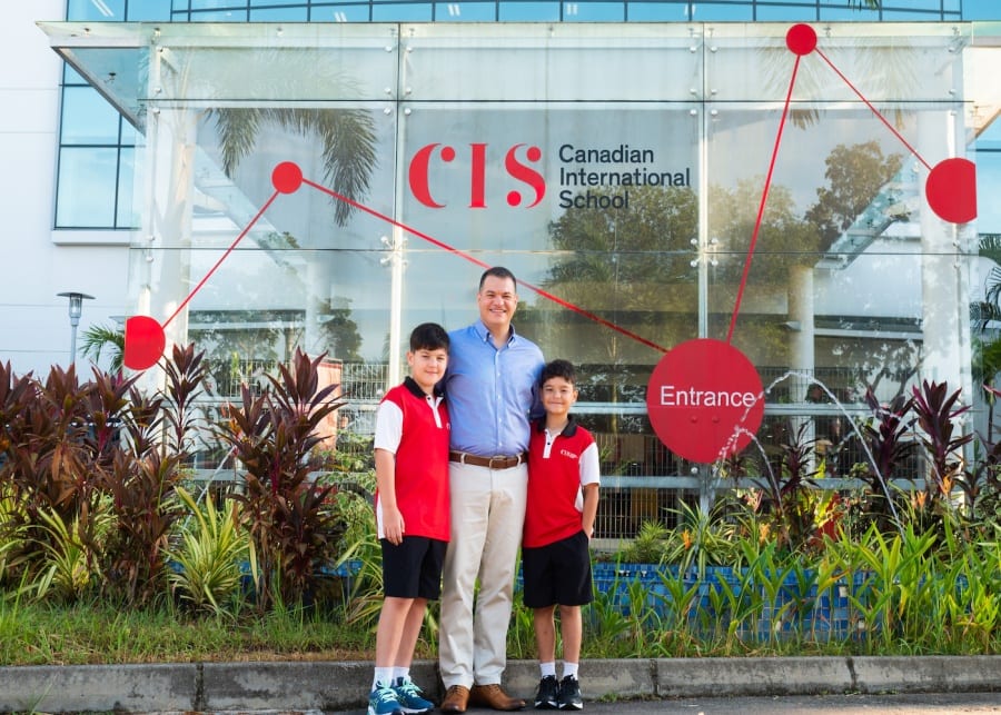 The Schiavinoto family are big fans of CIS’s well-rounded IB curriculum, here’s why