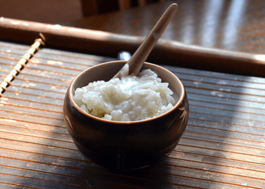 Vesak Day milk rice bowl